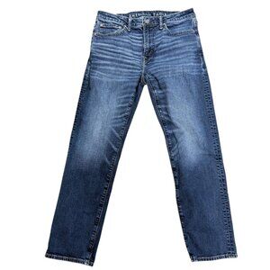 American Eagle Original Straight Jeans Men's Tag Size 31x30 Actual Inseam 28.5"